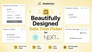 Build Better Forms with These Shadcn Date Time Picker Components