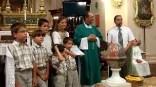 The huge bell named Maria Ann in Balzan, Malta - 60 years after