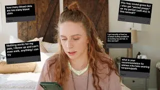 MENSTRUATION Q+A | Answering *Your* Questions About Periods