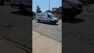 NYPD Crime Scene Unit On Scene Of An Incident In Brownsville, Brooklyn, New York City