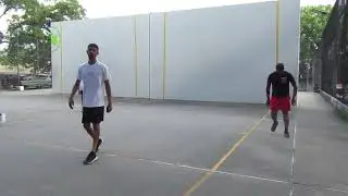 Hoover Park - Pank & Saleem vs Dre & Malo - Doubles Filmed By Handball Social - 6.25.2025