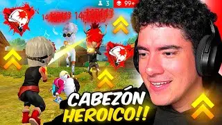 EN BUSCA DEL RANGO MAXIMO EN MODO CABEZOTAS EN FREE FIRE - TheDonato Live
