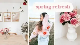 Spring Refresh 🌸 Decorate with me!