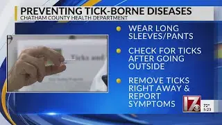 Preventing tick-borne diseases: Officials offer tips