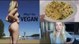 What I Eat To Build Muscle (VEGAN) | Annika Boron