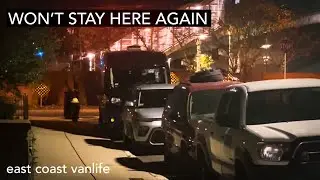 Stealth Van Camping in an Industrial Zone