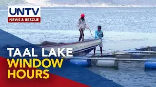 Maikling oras sa Lawa ng Taal, daing ng ilang fish harvester