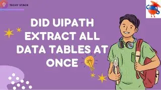 Uipath : Extract Multiple Data Tables from Websites - RPA Challenge19 