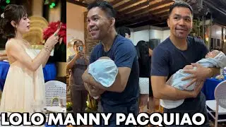 Lolo Manny Pacquiao at Lola Jinkee Pacquiao Excited sa Kanilang Babaeng APO sa ANAK nasi Jimuel ❤️
