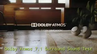 Dolby Atmos 7.1 Surround Sound Test|Peaceful music|Full HD 1080p