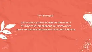 Free AI  Press Release Generator