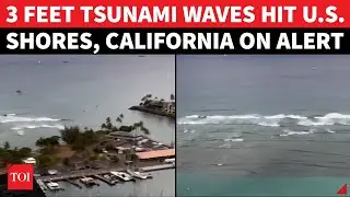US Tsunami: Waves Top 3 Feet, Northern California Still On Alert; Tourists &lsquo;Flee&rsquo; Hawaii | Watch