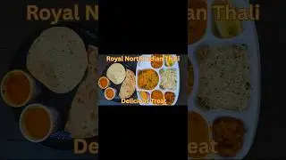 **&ldquo;North Indian Meals | Full Desi Thali Experience 🍛&rdquo;** #shortsfeed