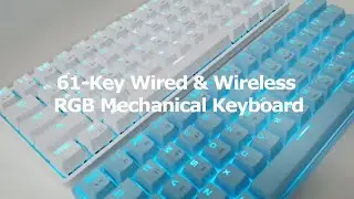 K28 RGB Mechanical Keyboard  As Perfect AS Royal Kludge 61 (RK61) Budget 60% Keyboard
