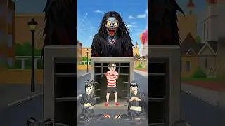 Horror Ghost YUTA Jail Break 😱💔 #sakuraschoolsimulator #yutamio #viralvideo