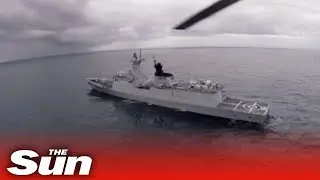 Russian, Chinese and South African warships complete joint naval drills