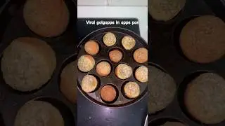 Low oil golgappe in appe pan #appepan#golgappa #cooking #recipe #viralreels