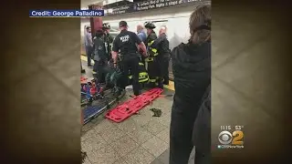 Good Samaritan Saves Woman Who Fell On Subway Tracks