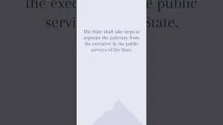 Article 50    Indian Constitution