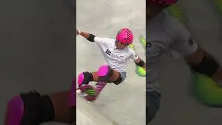 13 y/o Arisa Trew is the FIRST female in @XGames history to take skateboard DOUBLE GOLD 👏👏