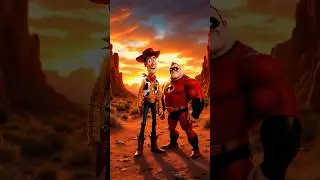 Fusion Madness: Disney and Pixar Characters Like You've Never Seen Before!#DisneyFusion #PixarFusion