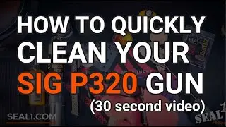 How to Clean Your SIG P320 w/ SEAL 1 All-In-One CLP Plus