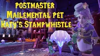 JAK ZOSTAĆ LISTONOSZEM W WORLD OF WARCRAFT ! Mailemental Pet, Postmaster Title, Mailbox Toy