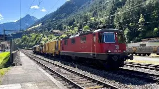 Zugverkehr Gotthardbahn Schweiz 04.09.2025 Trainspotting Gotthard Line Gurtnellen Altdorf Brunnen