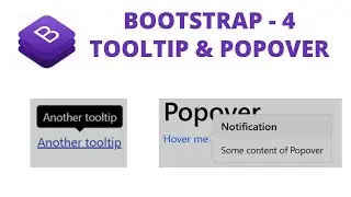 Tooltip & Popover in Bootstrap in Hindi || Bootstrap 4 Tutorial for beginners in Hindi - 20