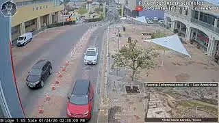 2026 01 24   Puente Internacional 1 viendo hacia Laredo, Texas