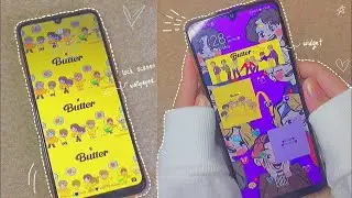 What’s on my phone aesthetic android☁️✨ | huawei Y6p🌷