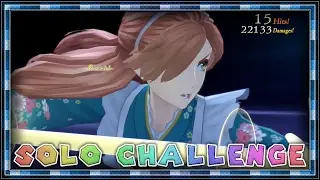 Eleanor takes on an army of Gentlemen, Walls, Jars... basically Zone 10 [Tales of Berseria JPN]