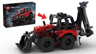 42213 Backhoe Loader (Alternate) - LEGO Technic MOC