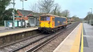 73109 0Z90 Tonbridge West Yard Gbrf to Tonbridge West Yard Gbrf @ Nutfield (Surrey) 12th Feb 2026