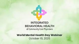Mental Health Day Webinar | Mental Health in Times of Catastrophe and Emergencies