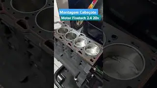 Montagem Cabe&ccedil;ote Fiat Marea Weekend 2.4 20v Fivetech #marea #mecanicadsa #shorts #Curitiba #oficina