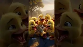 Panda saves the life of ducklings. #short #shorts #viralvideo #trending