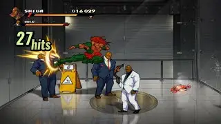 Y Tower on Mania+ difficulty  w/ Shiva - Streets of Rage 4