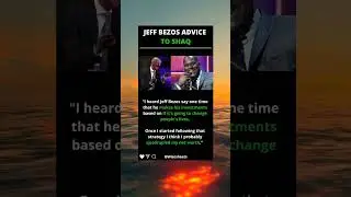 Jeff Bezos advice for Shaq: Luck or a Great Advice?