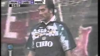 1998 (April 8) AC Milan 1- Lazio 0 (Coppa Italia)- Final, First Leg