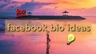 🌿Facebook Bio Ideas | aesthetic | Joshua Comia