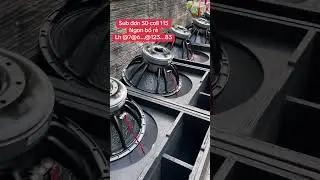 Sub đơn 50 coil 115...lh 0707012383 #loa #subwoofer #sub  #sub500 #loakaraoke #dankaraokegiadinh
