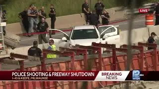 I-43 police chase, shooting on freeway
