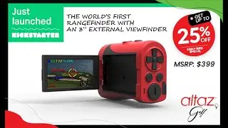 Altaz Golf Rangefinder with 3