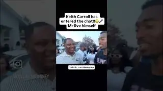 Keith Carroll himself has entered the chat!!!😂🎤 MR LIVE HIMSELF #keithcarroll
