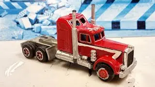 Custom Majorette Kenworth W900 Aerodyne tracktor trailer 