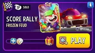 Score rally frozen feud 1225 solo challenge match masters 