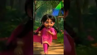Payal Aur Jadui Tota 🦜 | Magical Friendship Story | Hindi Cartoon Shorts/#shorts