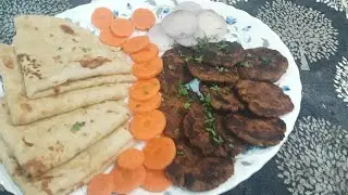 Mom & Son Cooking Together |Roti & Shami Kabab Recipe |Desi Mom Vlog |Night Routine vlog #dailyvlog 