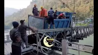 Dzongu Phidang Bailey Bridge Damaged, Slow GREF Work Hampers ConnectivityThe Dzongu Phidang